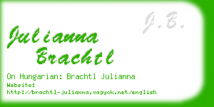 julianna brachtl business card